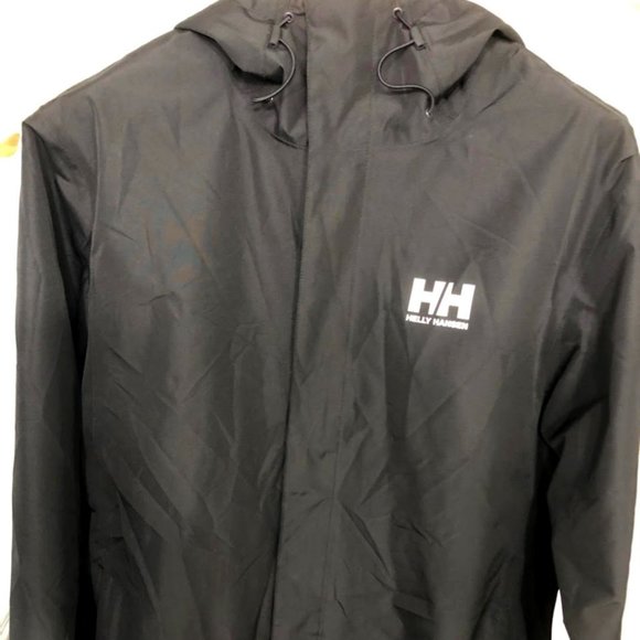 HELLY HANSON WATERPROOF WINDBREAKER HOODY JACKET SIZE LARGE - Picture 1 of 12